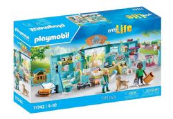 PLAYMOBIL MY LIFE - HÔTEL DES ANIMAUX : SOIGNEURS, CHIENS ET CHATS #71742 (0425)